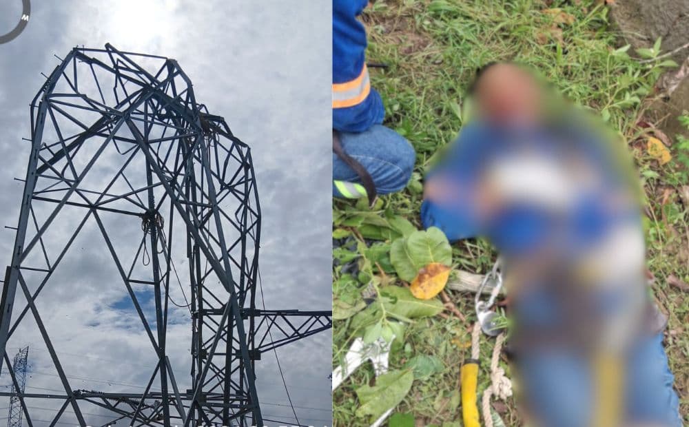 Trabalhador morre após cair de poste durante manutenção na rede elétrica em Manaus
