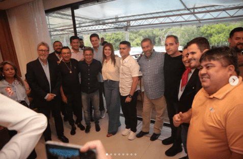 Almoço vira vitrine de poder e antecipa o tabuleiro eleitoral de 2026 no Amazonas