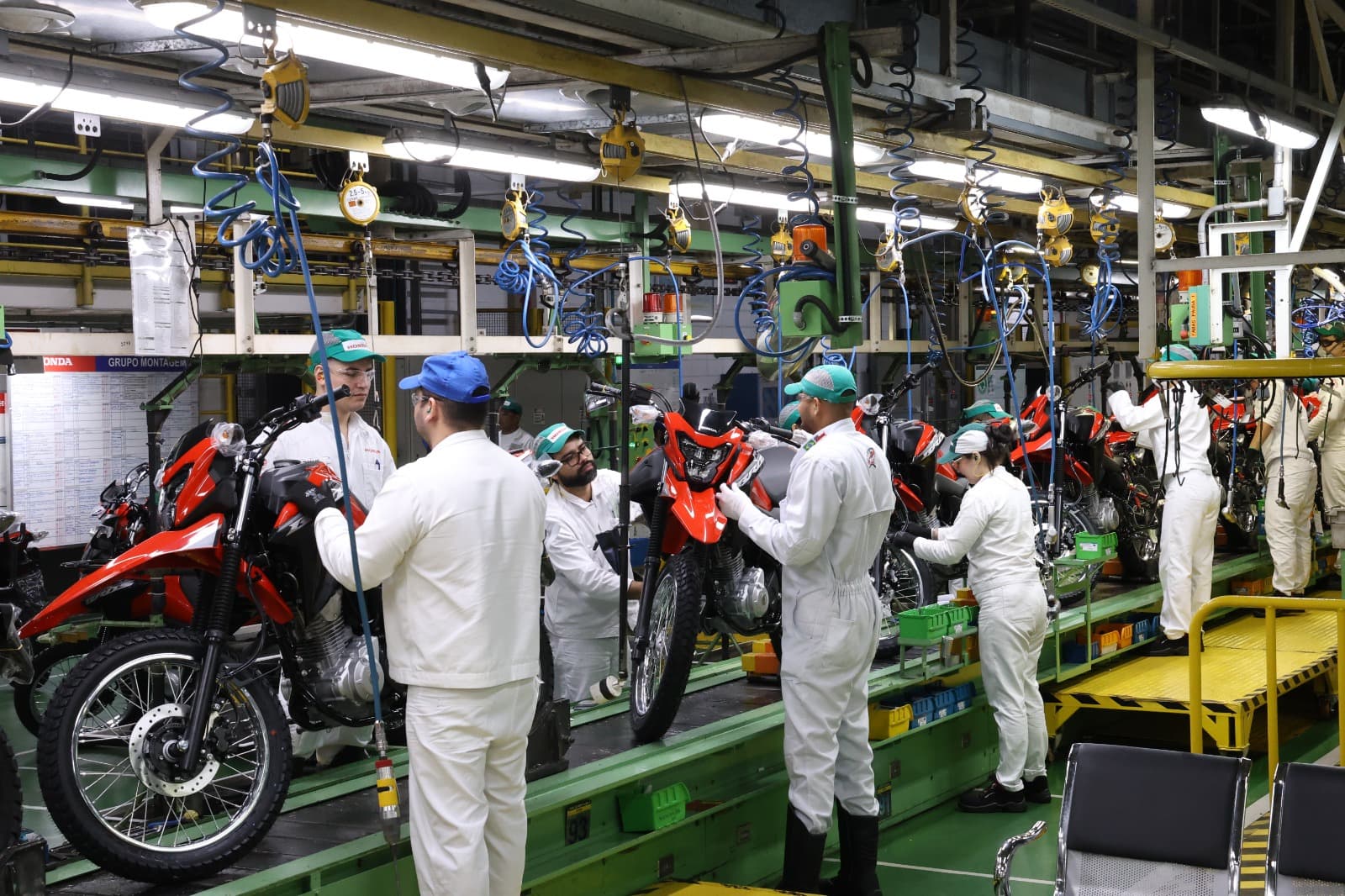 Moto Honda da Amazônia atinge a marca de 32 milhões de motocicletas produzidas em Manaus