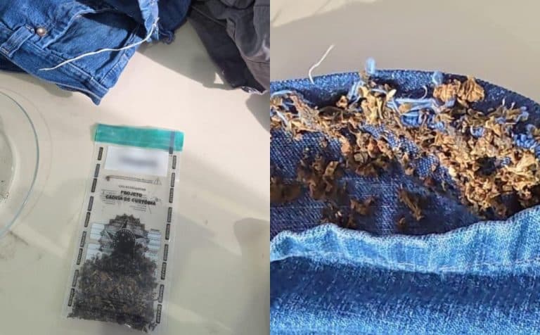 Irmãos são presos ao tentar entrar com drogas na carceragem em Novo Airão