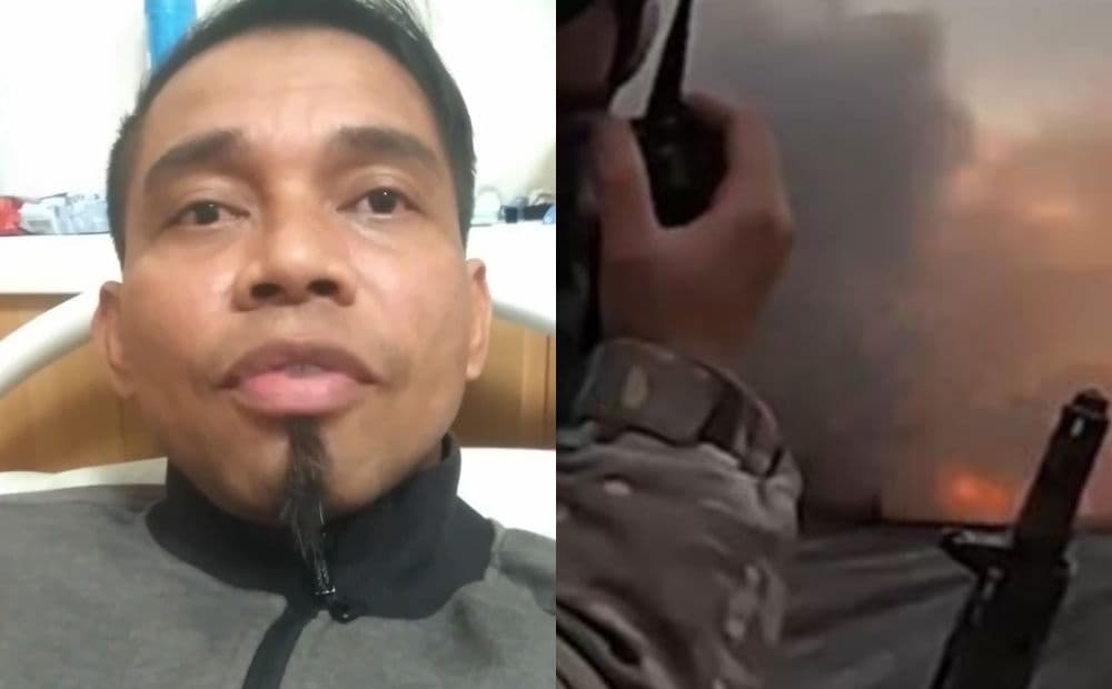 Cinegrafista amazonense que luta na guerra na Ucrânia é ferido por estilhaços de míssil