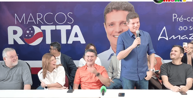 Marcos Rotta lança pré-candidatura com jingle e “sonhando” com a cadeira do Senado