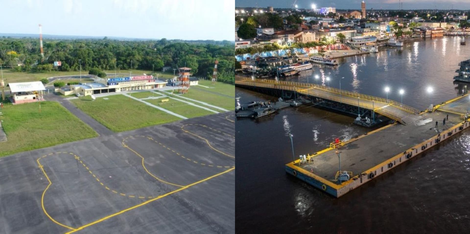 Governo federal anuncia R$ 17 milhões para aeroporto e porto de Parintins e discute melhorias em terminais do Amazonas