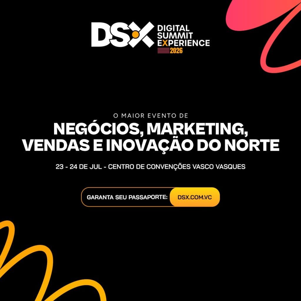 DSX 2026 reúne mais de 40 palestrantes em Manaus nos dias 23 e 24 de julho
