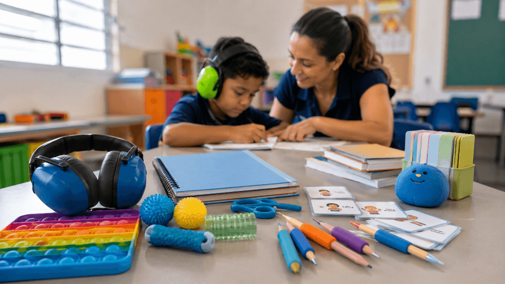 Projeto cria kit com abafadores de ruído para estudantes com autismo no Amazonas