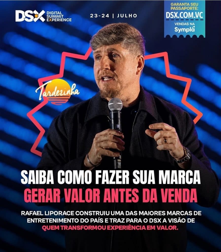 Rafael Liporace revela no DSX 2026 como ‘Tardezinha’ se tornou um dos maiores negócios do país