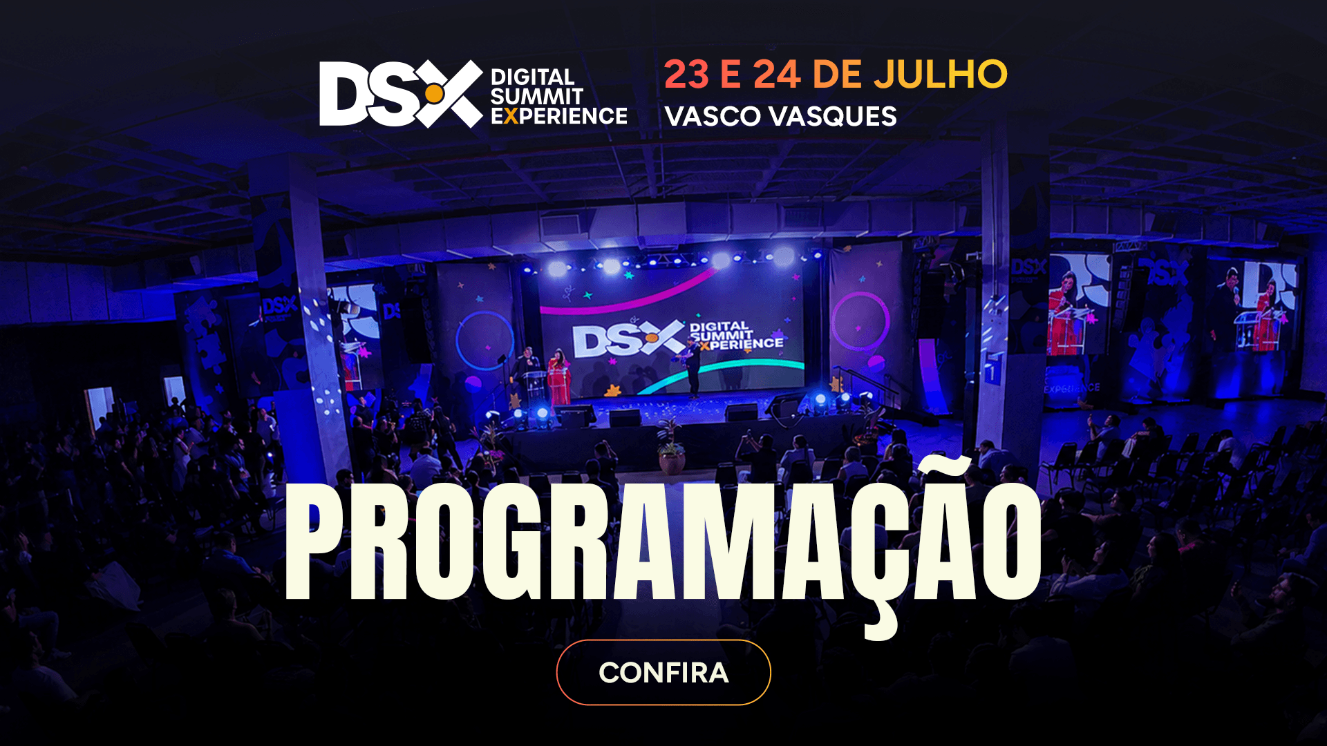 DSX 2026 divulga programação completa com 51 palestrantes em quatro palcos em Manaus