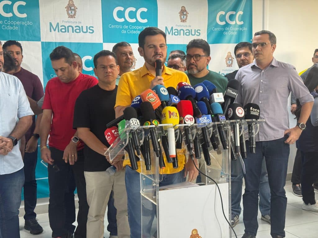 Renato Junior atribui greve de ônibus em Manaus à falta de repasses do Estado