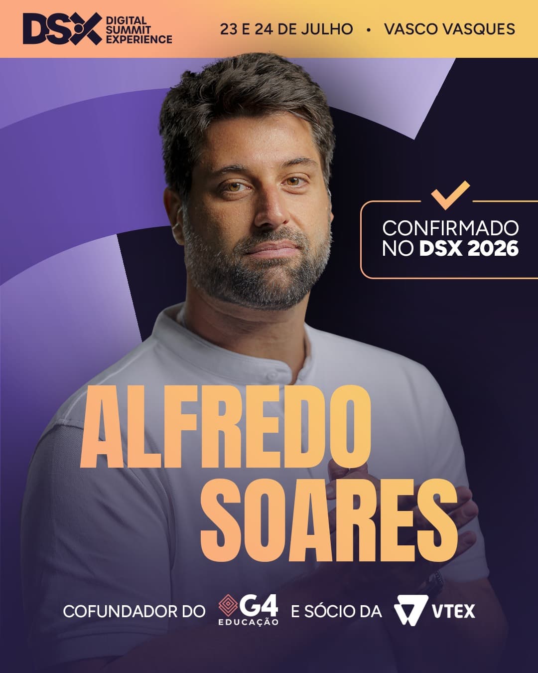 Surpresa na reta final: Alfredo Soares é confirmado do DSX 2026
