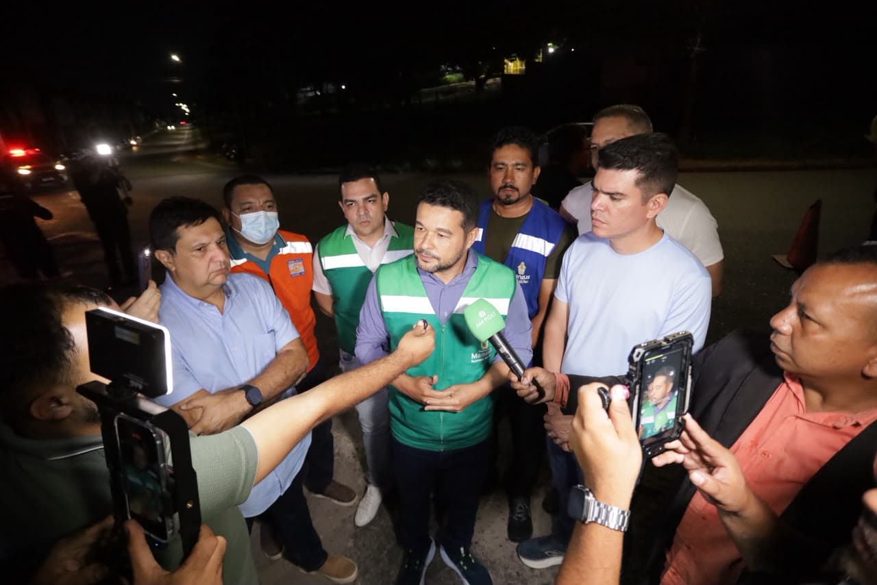 Prefeitura instala gabinete de crise após vazamento de estireno no Distrito Industrial de Manaus