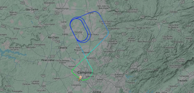 Avião da Azul Linhas Aéreas que vinha para Manaus faz pouso de emergência em Campinas
