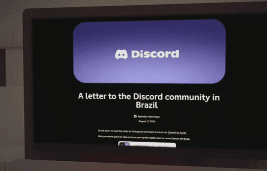 Discord recorre contra suspensão de lives determinada pela ANPD