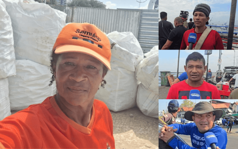 Eles fazem parte da rotina de Manaus, mas quase ninguém percebe