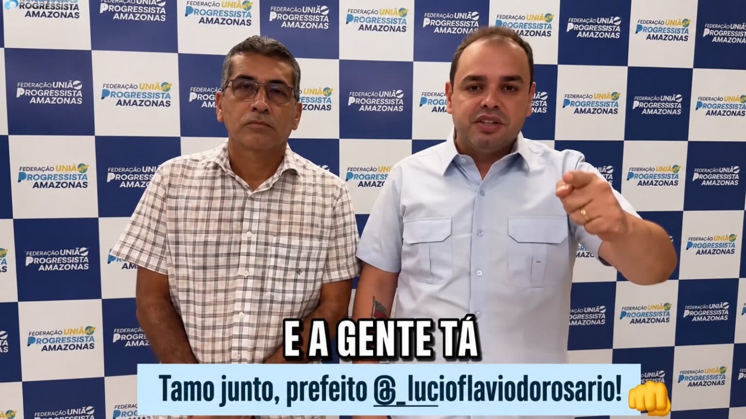 Prefeito de Manicoré, do partido de Aziz, declara apoio a Roberto Cidade