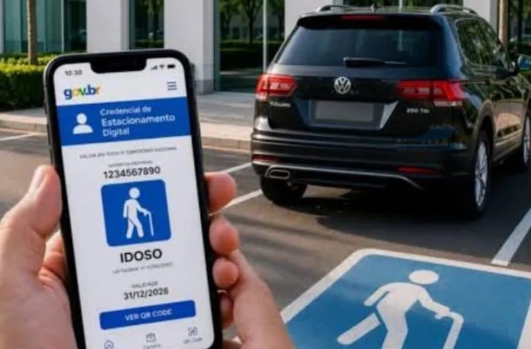 Idosos podem emitir credencial de estacionamento grátis pelo celular; saiba como