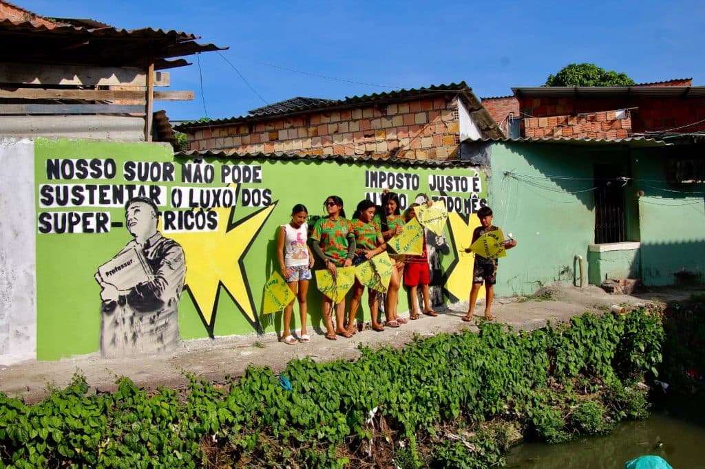 Moradores do Parque das Tribos discutem efeitos do clima neste sábado (22)