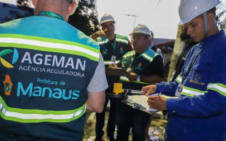 Ageman fiscaliza manutenção que afetará mais de 300 bairros sem água em Manaus