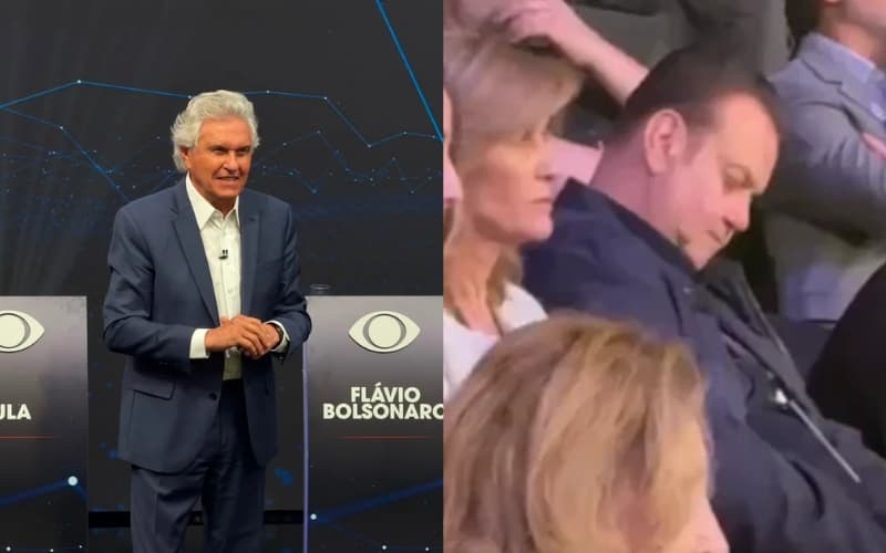 Caiado reage após vice cochilar em debate: “dormir tranquilo igual ao Kassab”