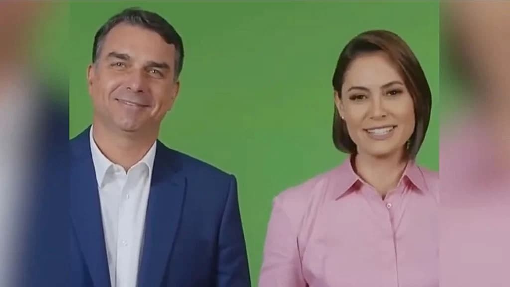 Michelle e Flávio publicam primeiro vídeo de campanha juntos após crise