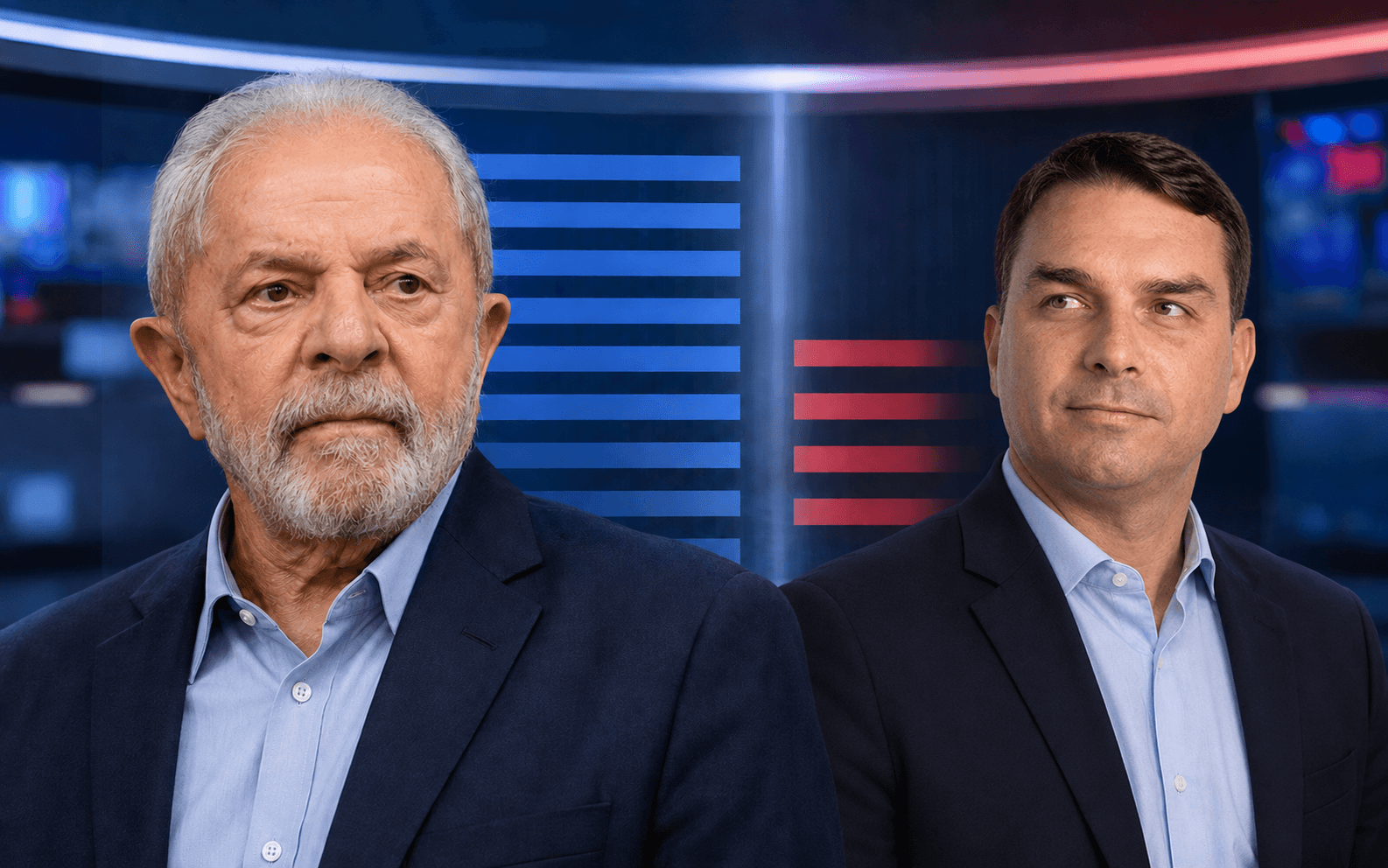 Lula terá 5 minutos e 31 segundos, e Flávio Bolsonaro terá 4 minutos e 20 no horário eleitoral
