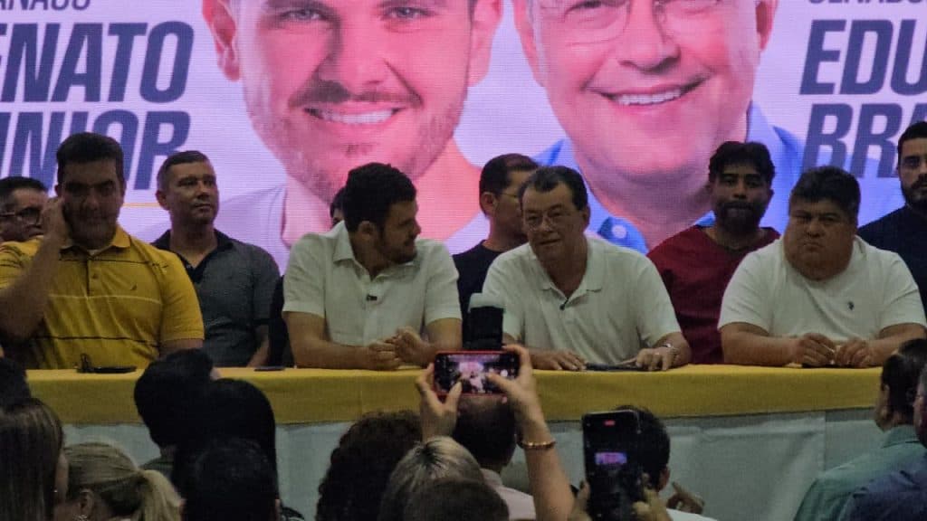 Renato Junior declara apoio a Eduardo Braga ao Senado
