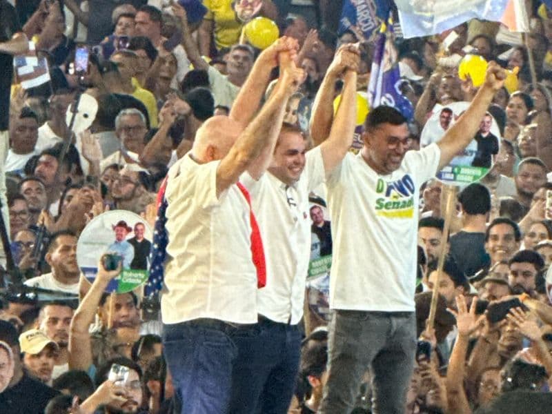“É a dupla que vai governar o Amazonas”, diz Wilson Lima sobre Cidade e Serafim