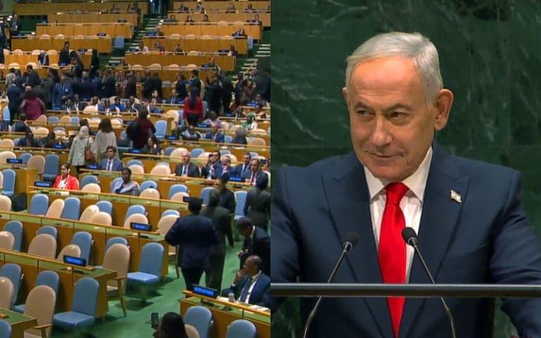 Brasil deixa plenário da ONU durante discurso de Netanyahu