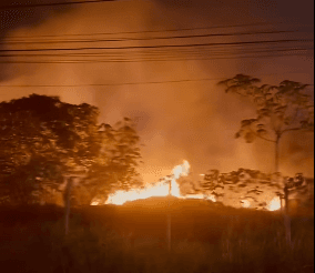 Fumaça de incêndio em Iranduba piora qualidade do ar em Manaus