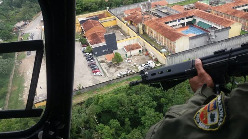 Tentativa de fuga no Compaj é impedida e visitas suspensas em Manaus