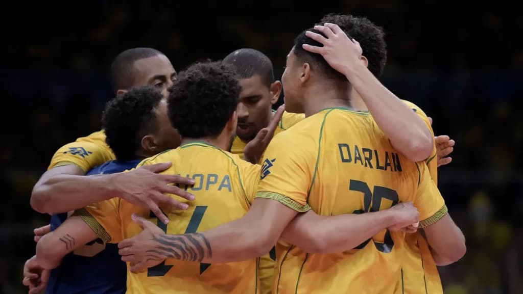 Brasil vence Argentina, conquista Sul-Americano de vôlei e garante vaga nas Olimpíadas