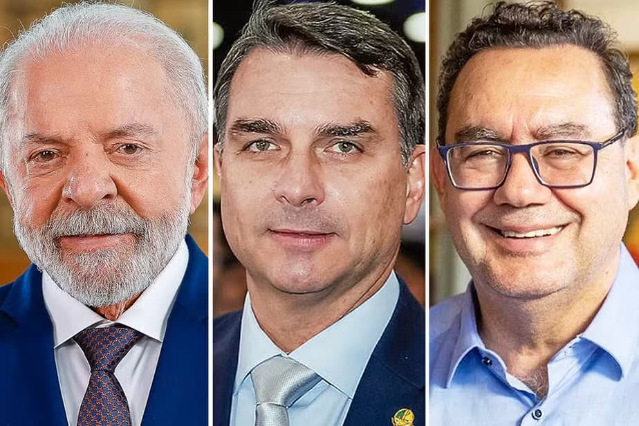 Pesquisa Nexus/BTG aponta empate técnico entre Lula, Flávio e Cury