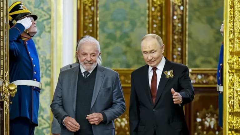 Putin parabeniza Lula pelo 7 de Setembro e exalta parceria com Brasil