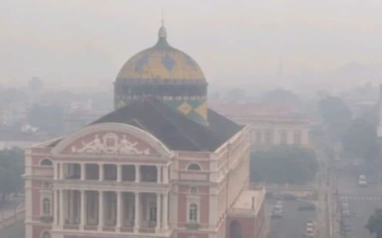 Fumaça deixa ar de Manaus mais de duas vezes acima do limite da OMS