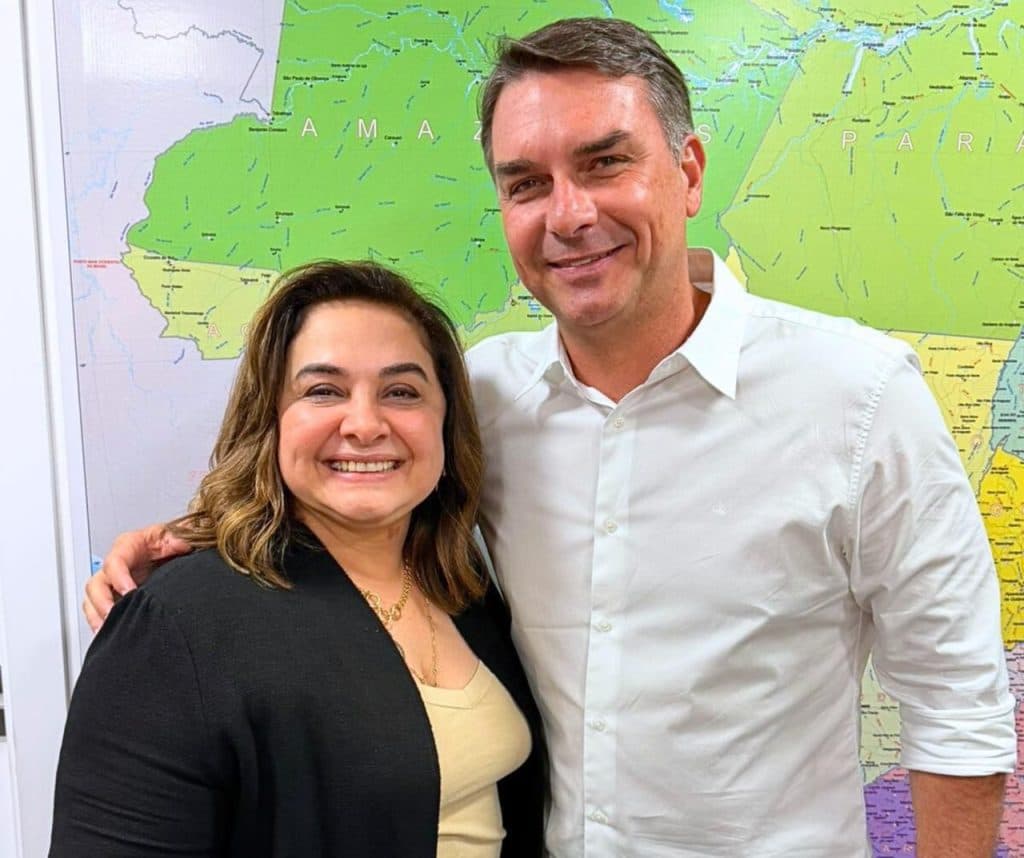 Flávio Bolsonaro visita o Amazonas em 12 de setembro