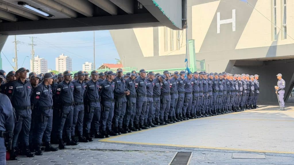 Mais de 500 policiais militares são incorporados à segurança no Amazonas