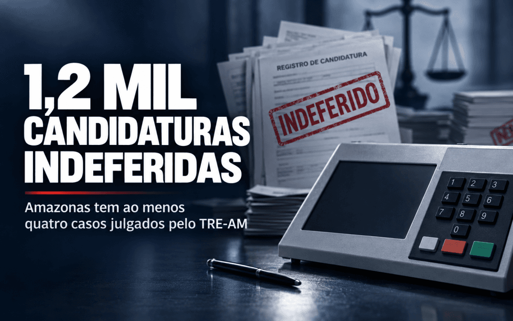 Justiça já indeferiu 1,2 mil candidaturas; veja os casos do Amazonas
