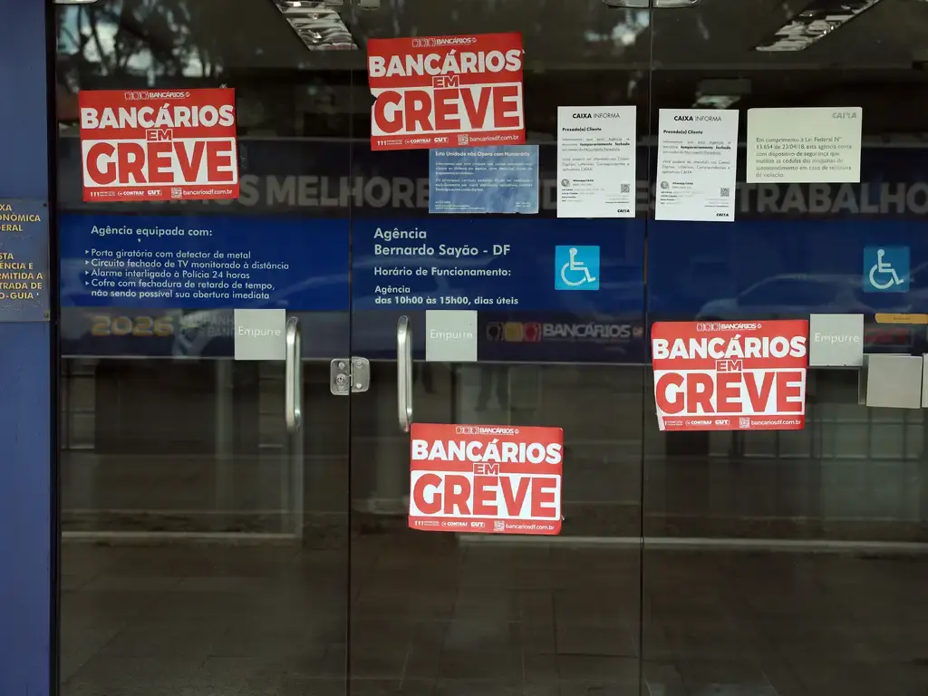 TST manda Caixa manter 60% dos funcionários trabalhando durante greve