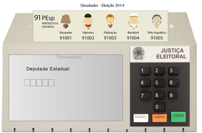 TSE libera simulador para eleitor treinar votação antes das Eleições 2026