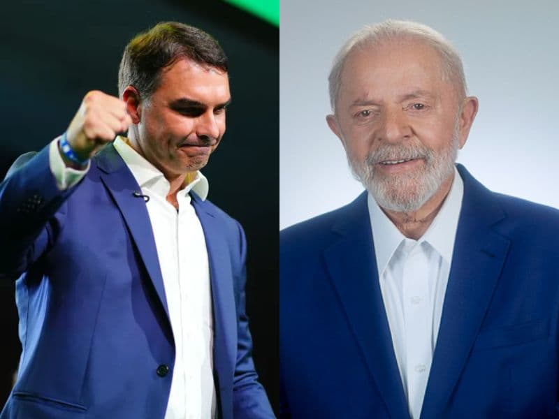 Veritá: Flávio Bolsonaro e Lula empatados no primeiro turno