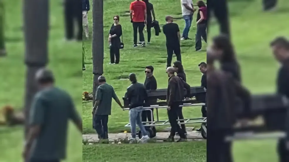 O cantor Rick é sepultado em Sorocaba após despedida reservada