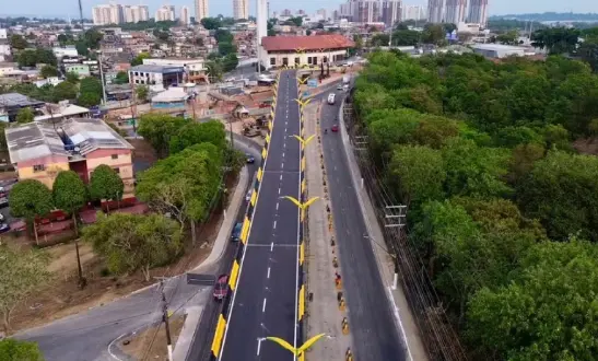 Interdição do Passarão, em Manaus, ocorre das 22h às 5h até sexta