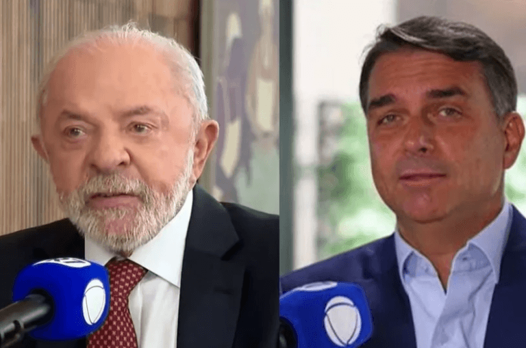 Record cancela debate entre Flávio Bolsonaro e Lula