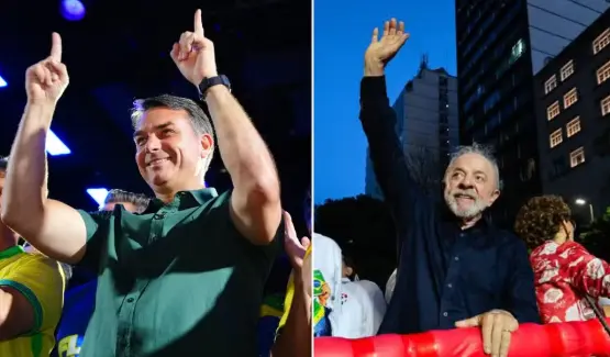 Lula e Flávio Bolsonaro são orientados a evitar confronto no debate da Globo, diz site