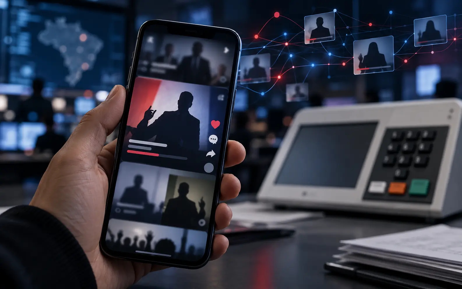 TikTok recomenda vídeos de candidatos apesar de regra do TSE