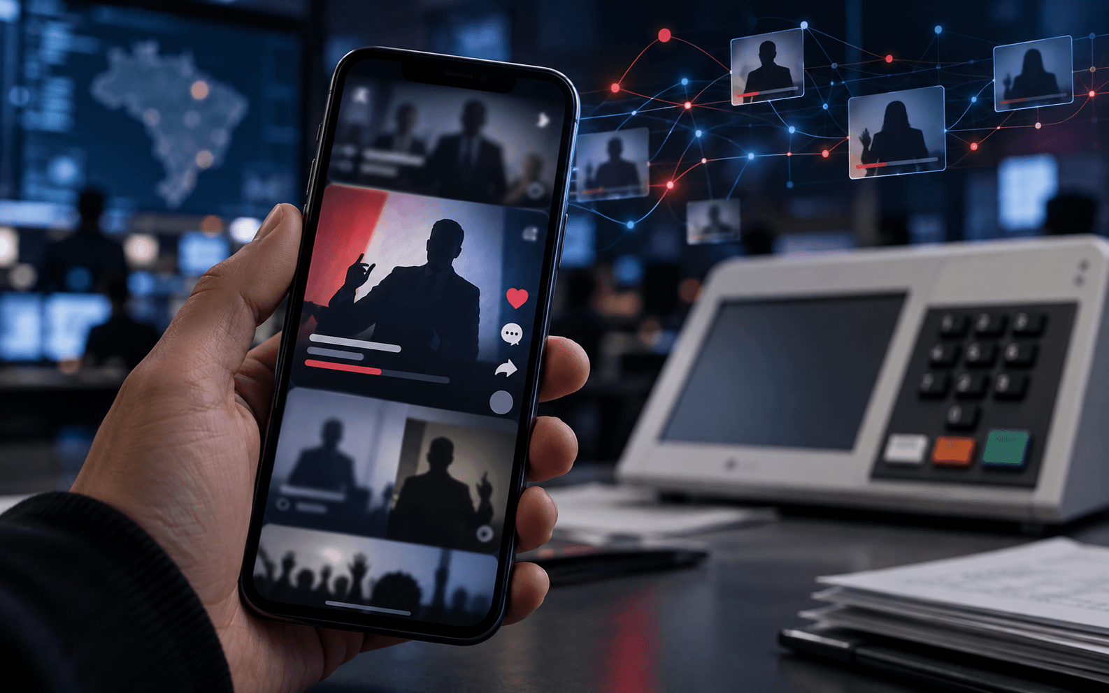 TikTok recomenda vídeos de candidatos apesar de regra do TSE