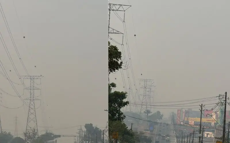 Poluição do ar por fumaça volta a níveis críticos em Manaus neste sábado (17)