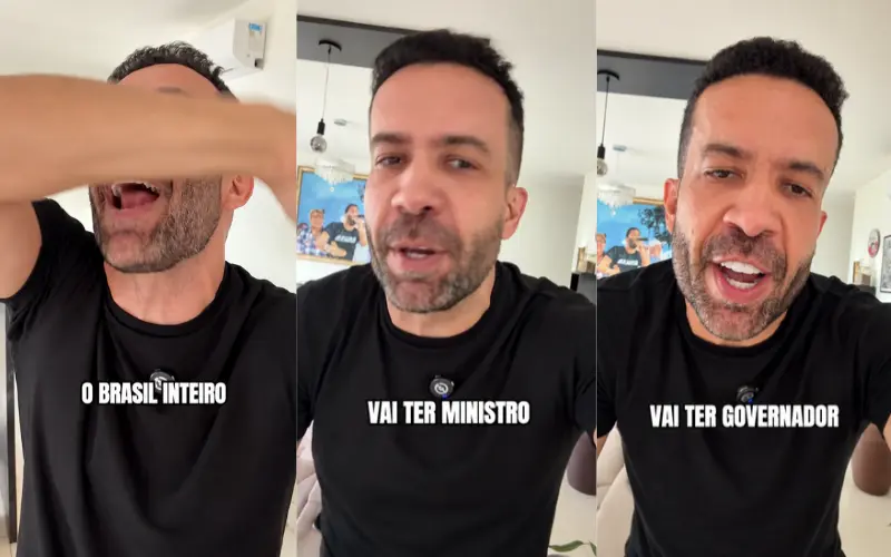Janones anuncia live de 24 horas com ministro e governador após debate