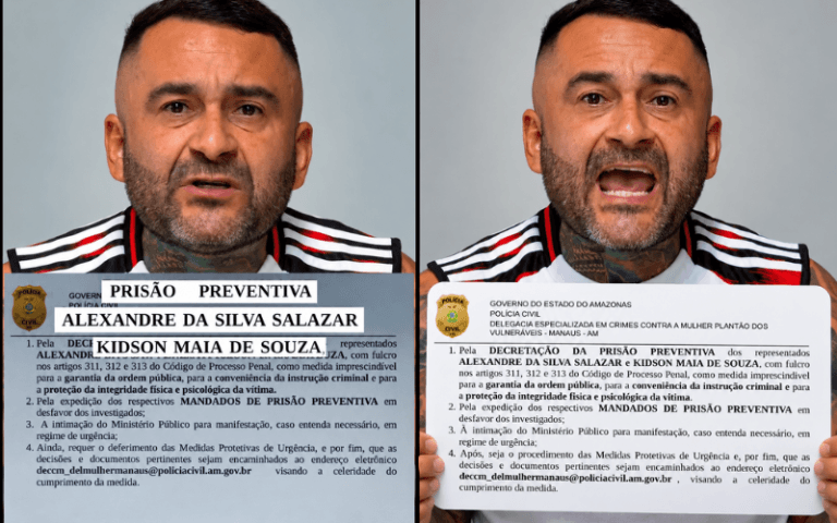 Salazar publica vídeo após decisão judicial e afirma que pediram sua prisão