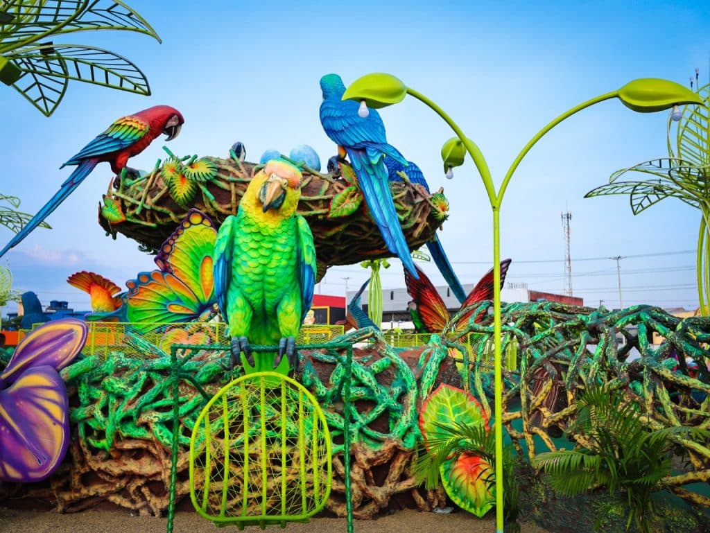 Parque Gigantes da Floresta é fechado devido às fortes chuvas em Manaus