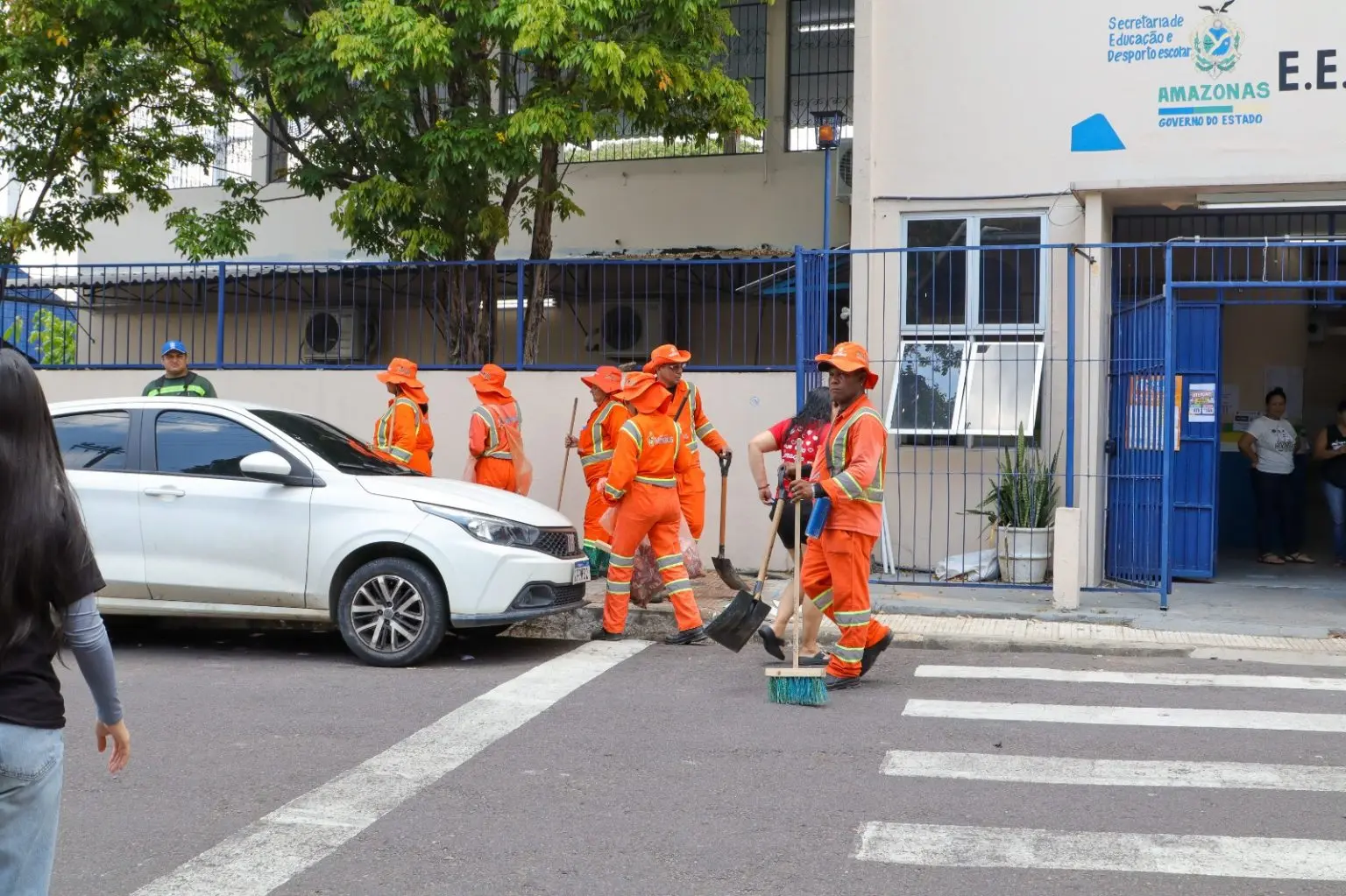 Limpeza urbana é reforçada em Manaus nas eleições